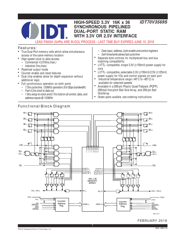 IDT70V3569S