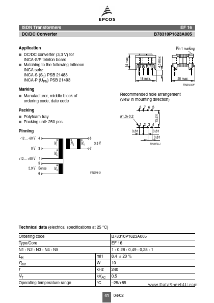 B78310P1623A005