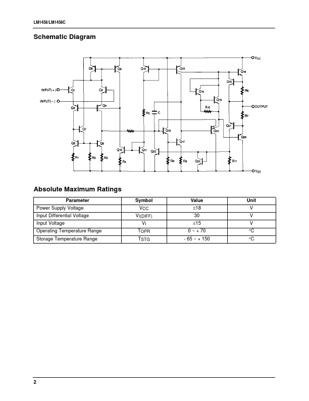 LM1458C