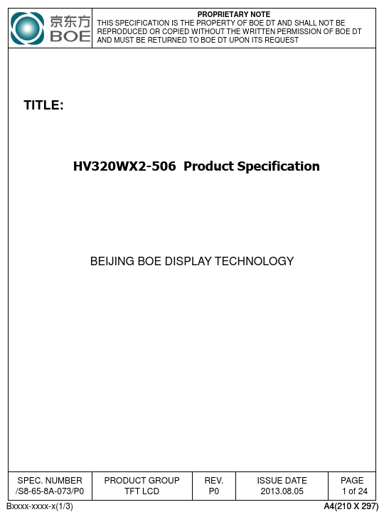 HV320WX2-506