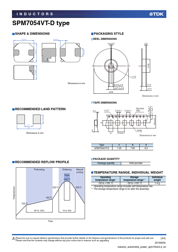 SPM7054VT-220M-D