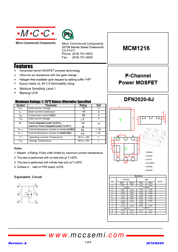 MCM1216