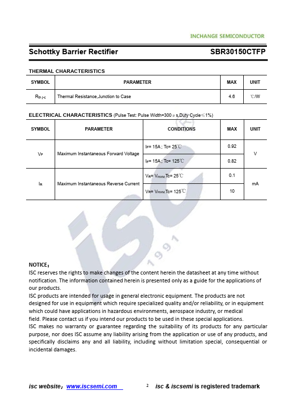 SBR30150CTFP