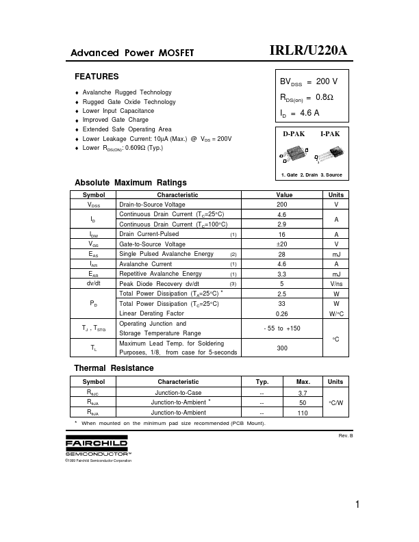 IRLR220A