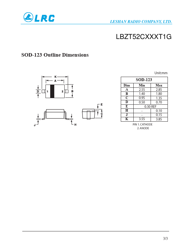 LBZT52C16T1G