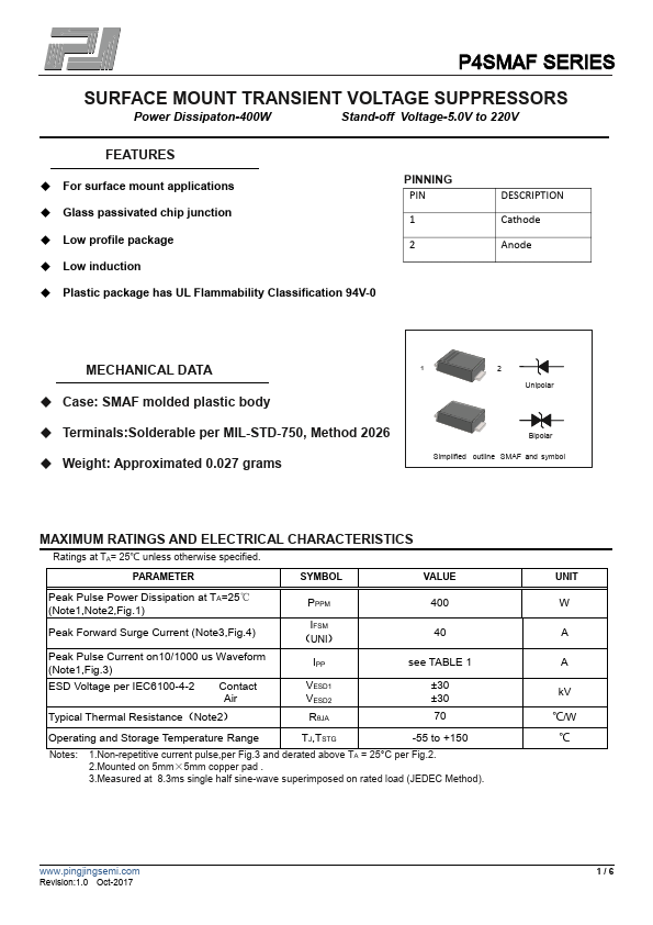 P4SMAF6.5C