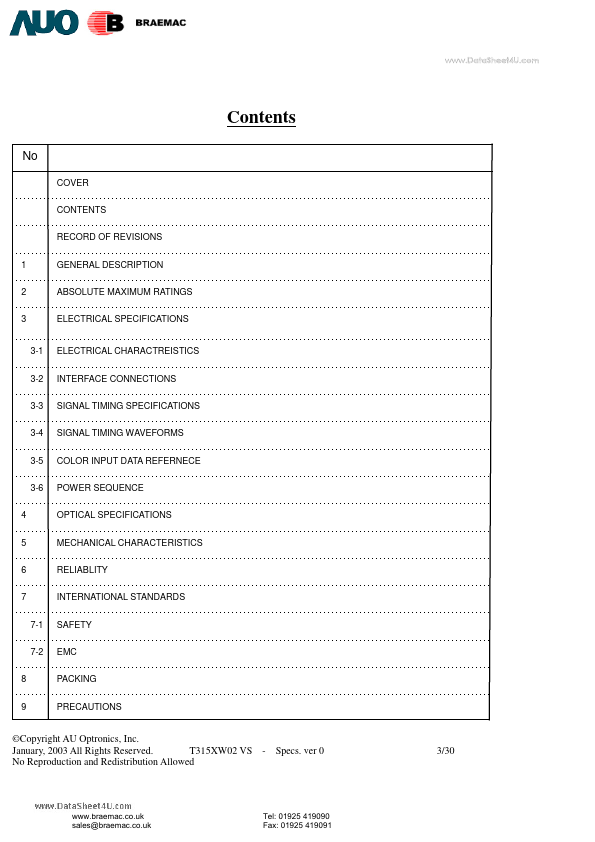 T315XW02-VS