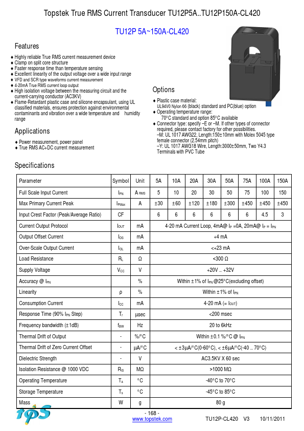 TU12P100A-CL420