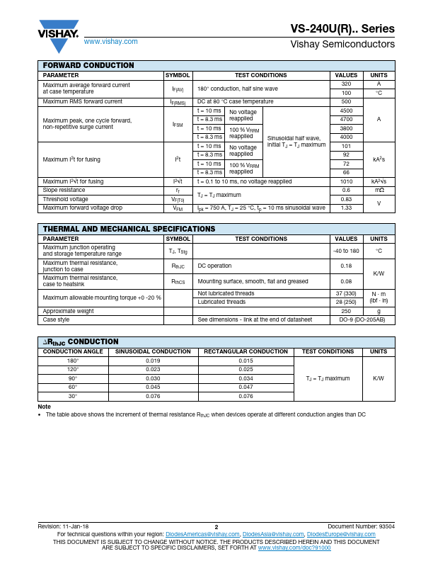 VS-240UR120D