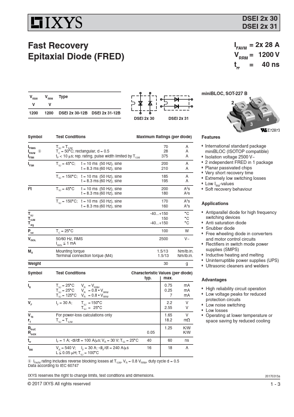 DSEI2x31-12B