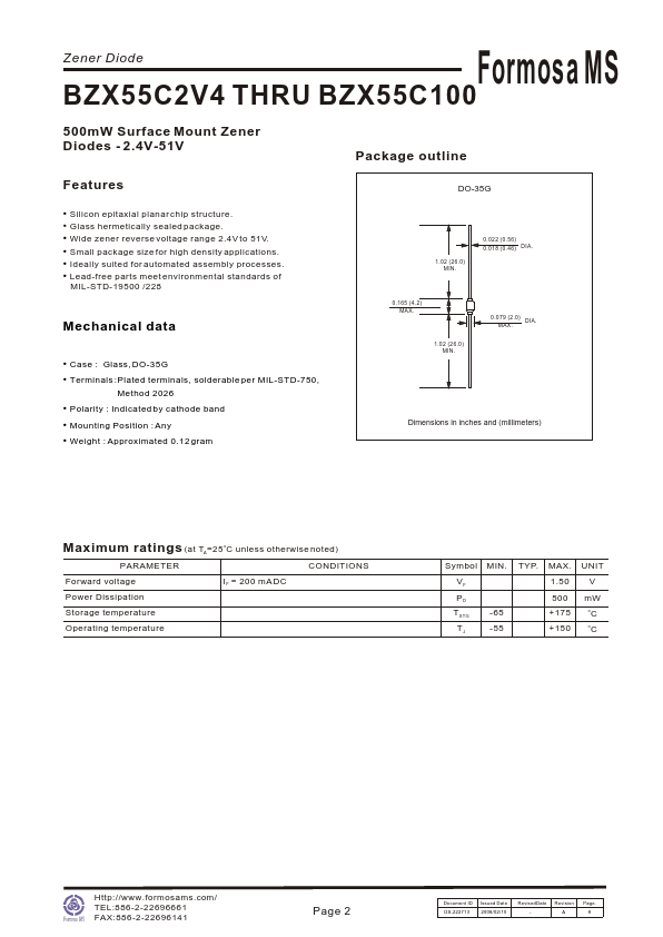 BZX55C3V3