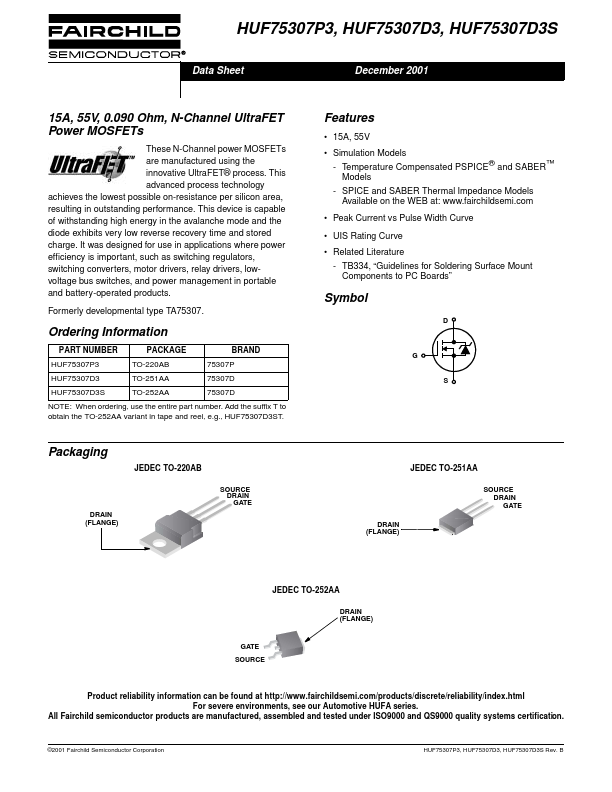 HUF75307P3