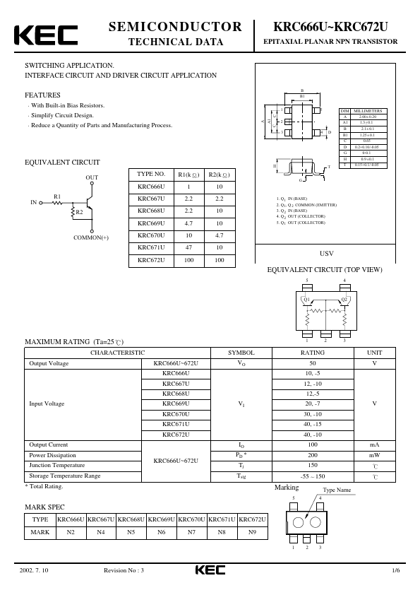 KRC671U