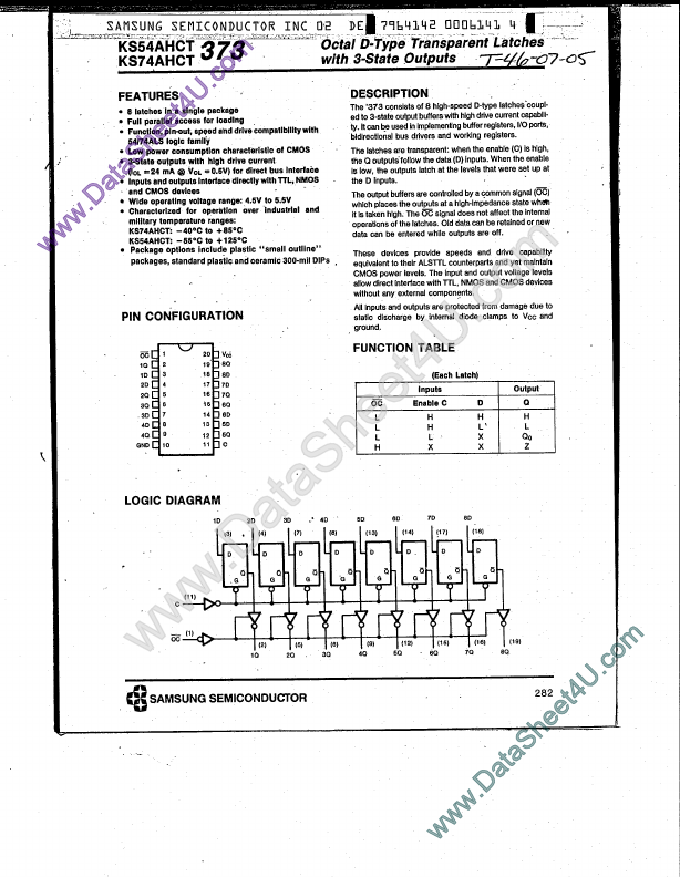 KS74AHCT373