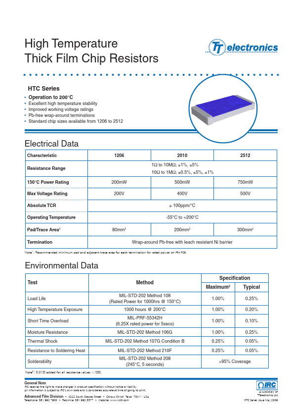 TKC-HTC-2512LF-100R-J