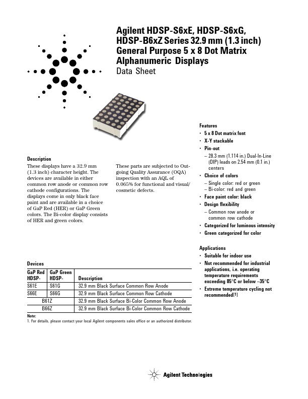 HDSP-S66E