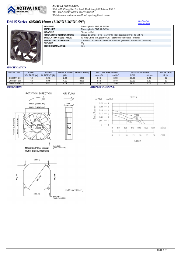 D6015V12H