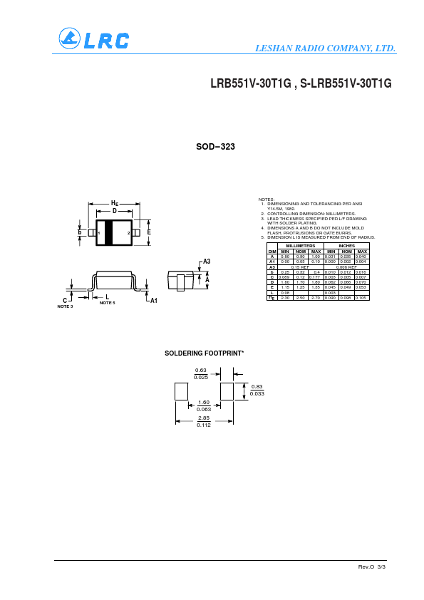 S-LRB551V-30T1G