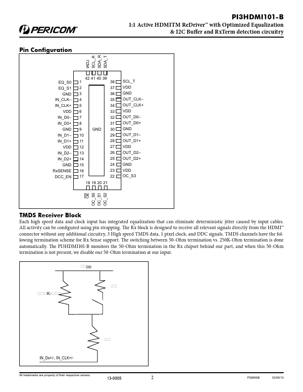 PI3HDMI101-B