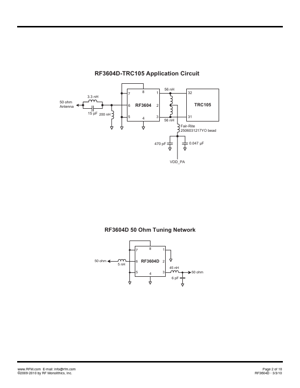 RF3604D