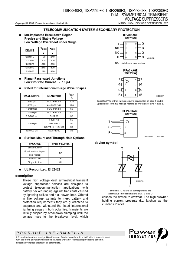 TISP2320F3