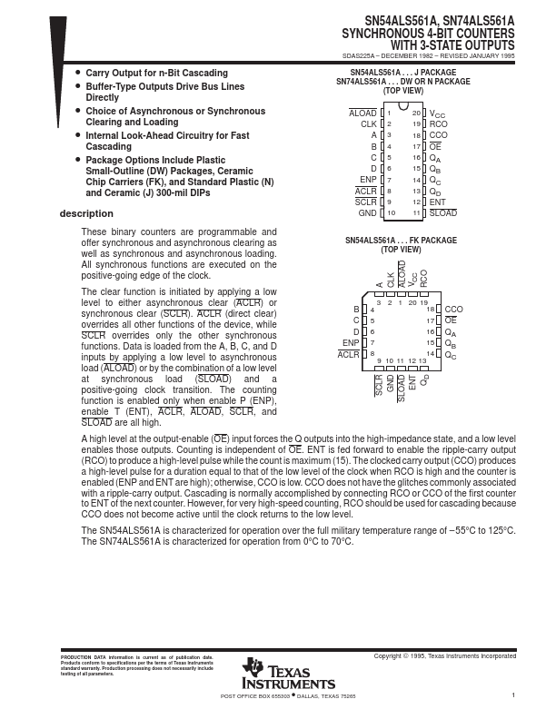 SN74ALS561A