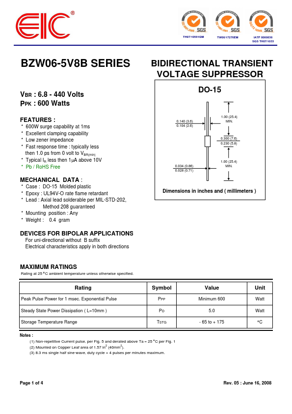 BZW06P26B