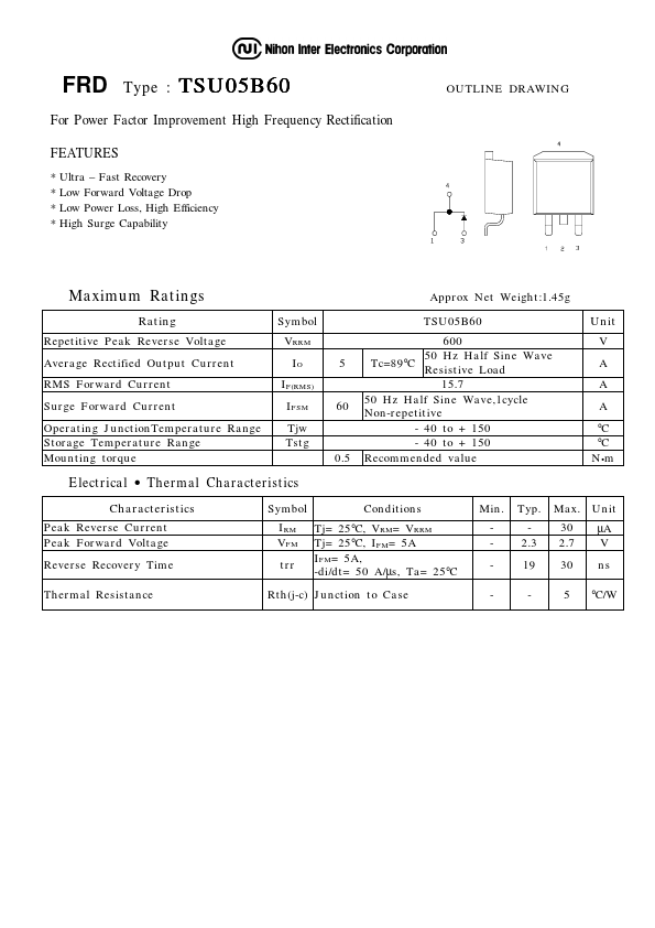 TSU05B60