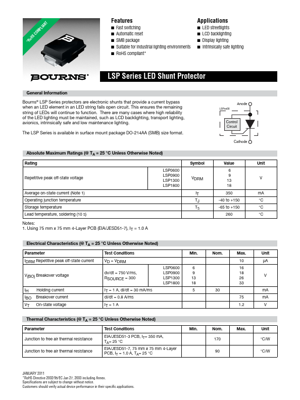 LSP0900BJR-S