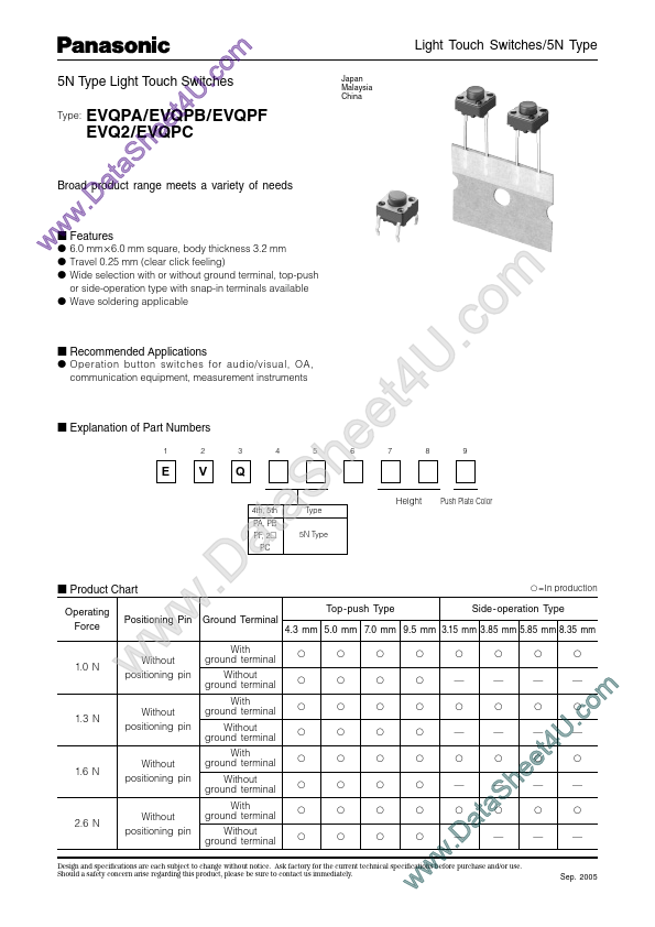 EVQPC005K