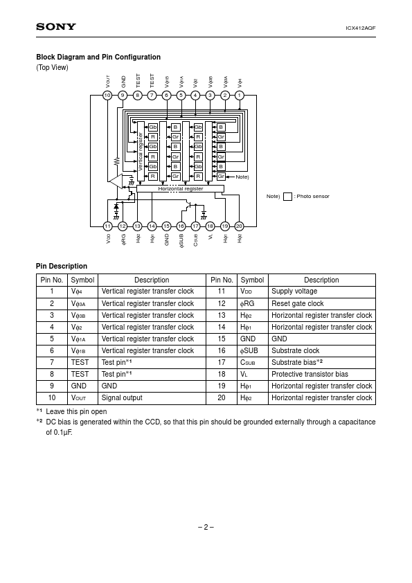 ICX412AQF