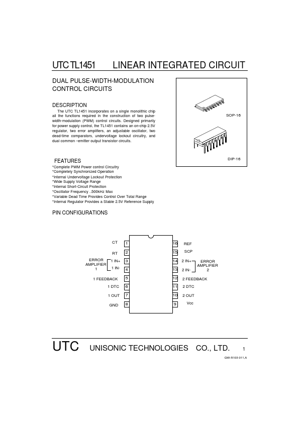 UTCTL1451