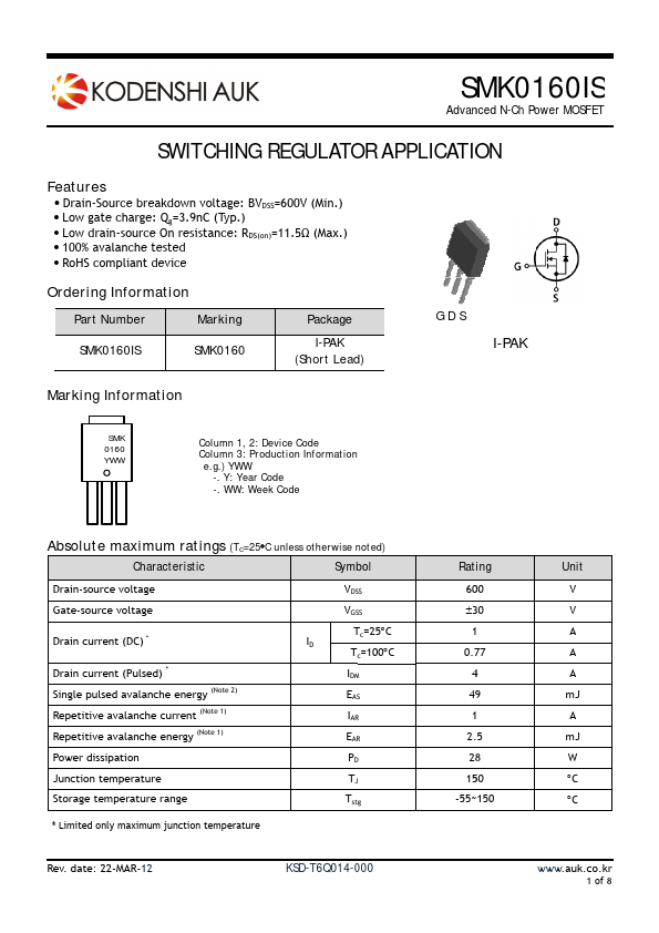 SMK0160IS