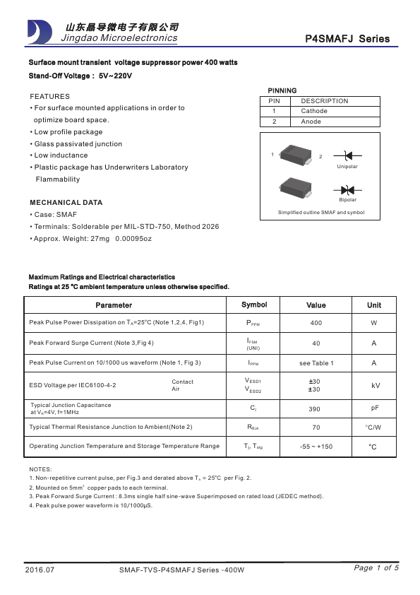 P4SMAFJ100