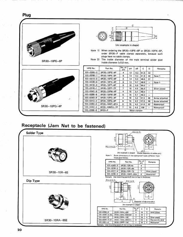 SR30-10RD-6S