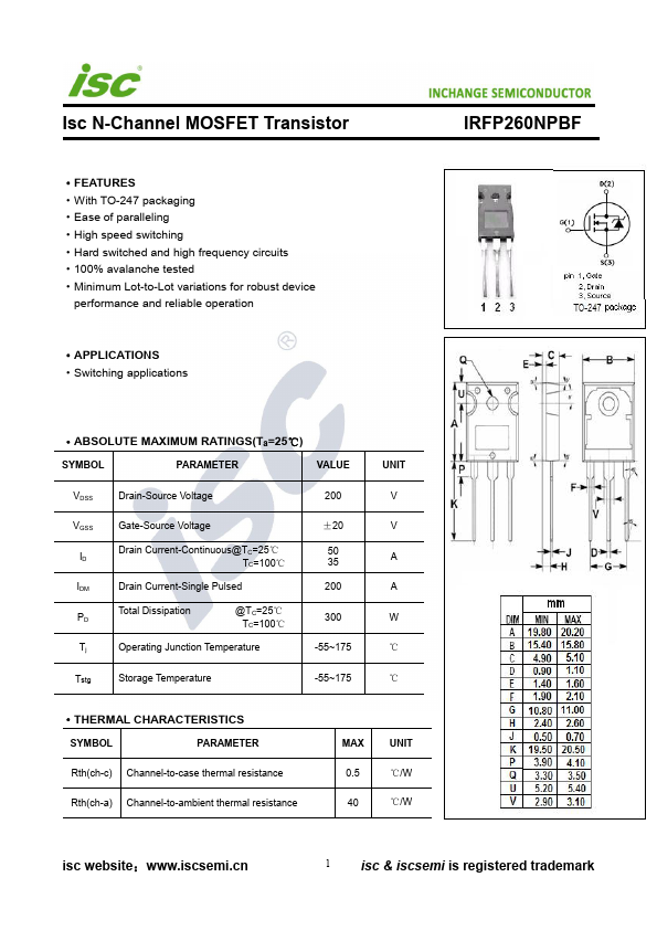 IRFP260NPBF