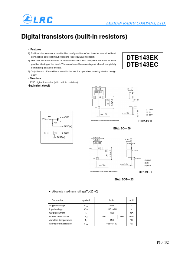 DTB143EC