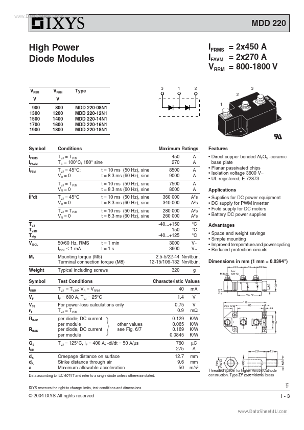 MDD220-08N1