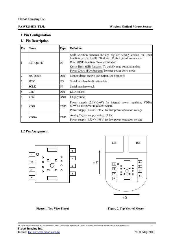 PAW3204DB-TJ3L