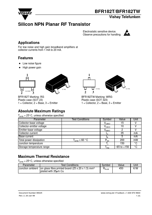 BFR182TW