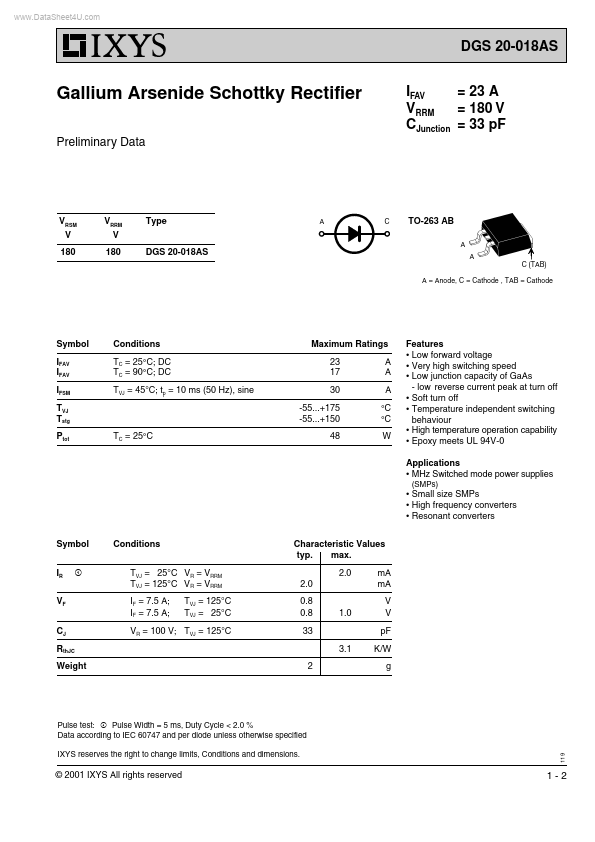 DGS20-018AS