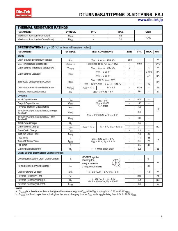 DTP9N65SJ