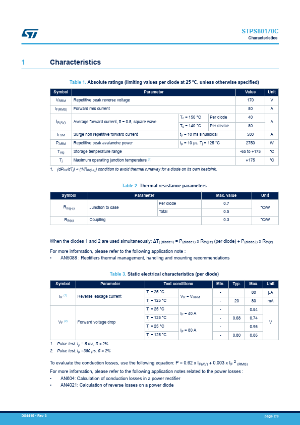 STPS80170C