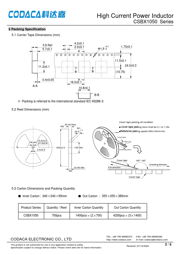 CSBX1050-6R8M