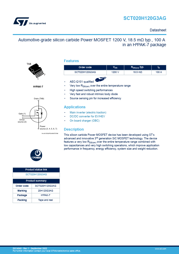 SCT020H120G3AG