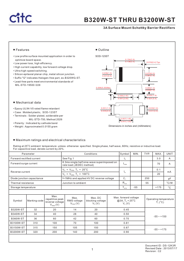 B3200W-ST