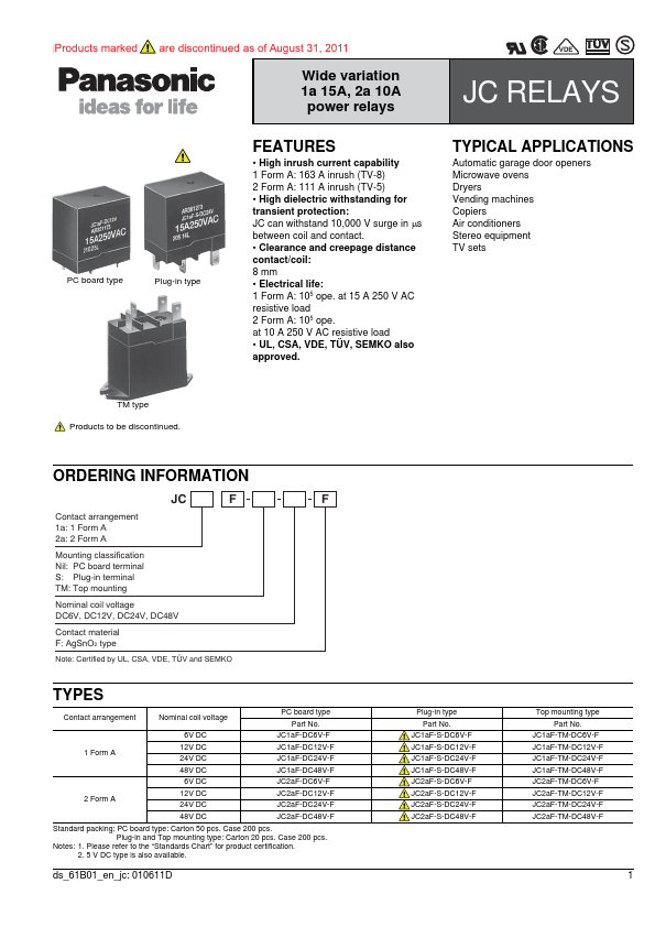 JC1aF-DC24V-F