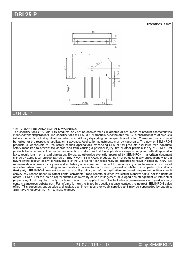 DBI25-18P