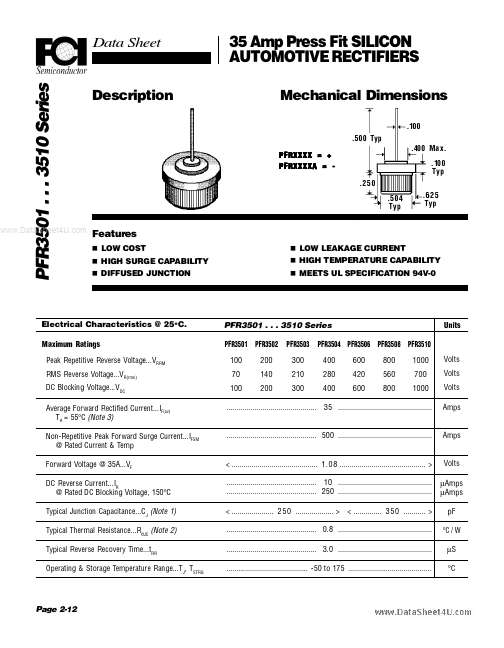 PFR3501