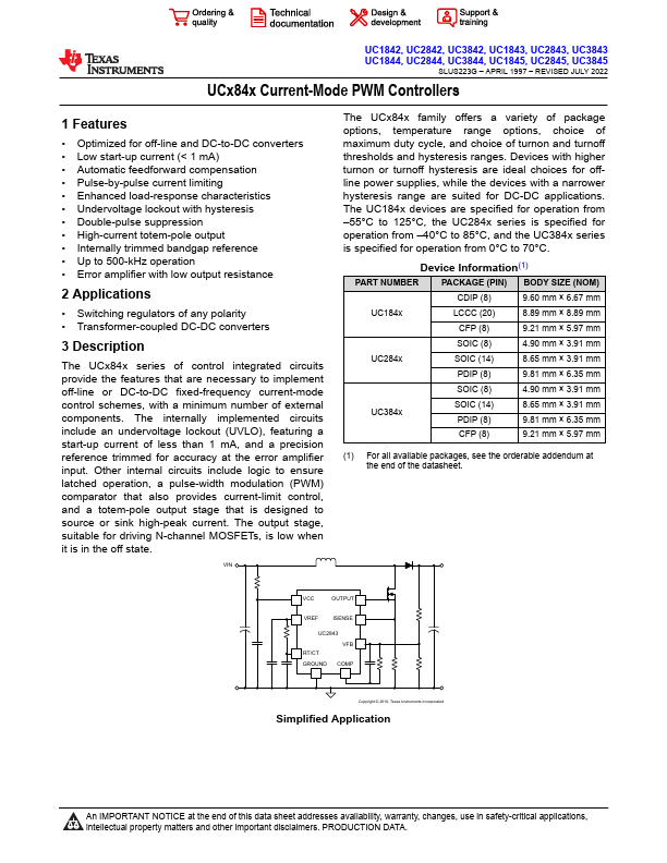 UC2843